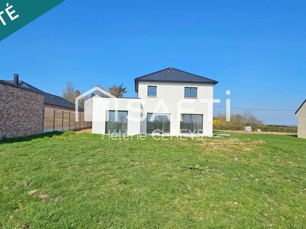 Maison neuve RE2020 - Semi plain-pied - 120 m² habitable - Terrain de 988 m² - 3 chambres