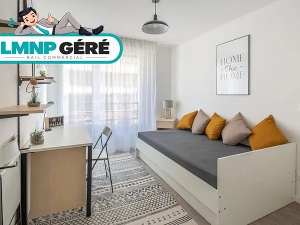 Studio étudiant - investissement LMNP géré