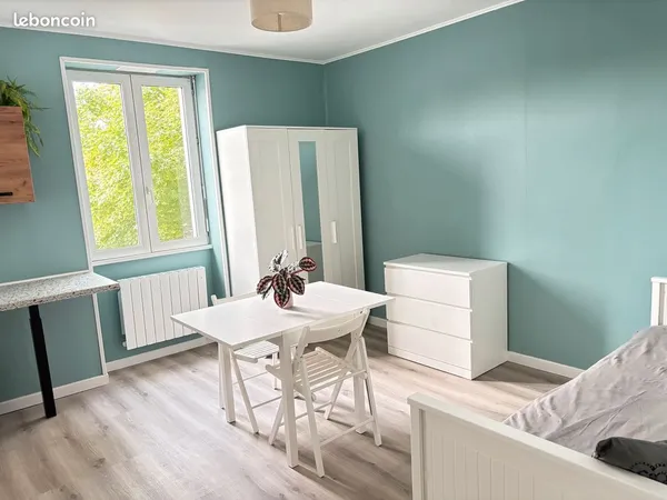 Studio meublé 20 m² refait à neuf avec parking - Dax - 500 CC