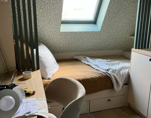 Appartement 1 pièce 6 m²