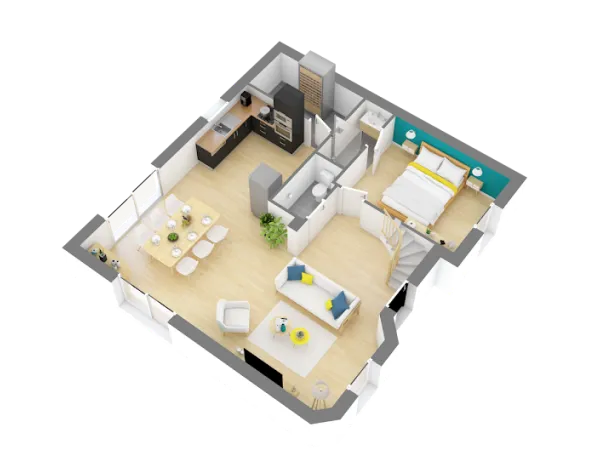 Maison neuve 5 pièces 95 m²