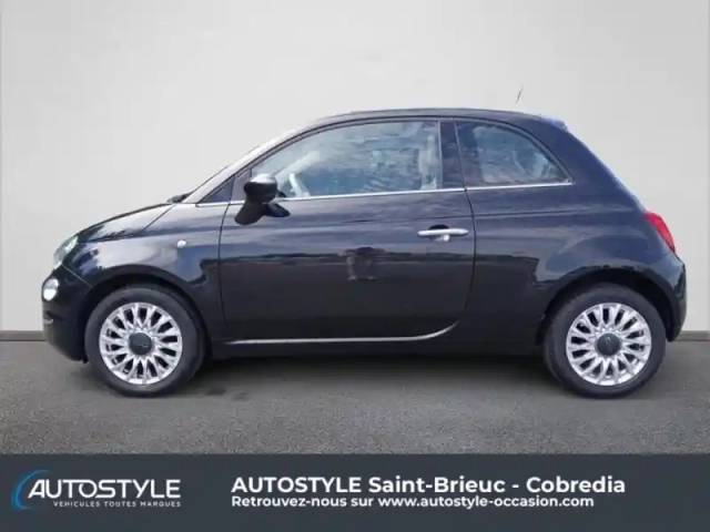 Fiat 500 1.2 8v 69ch lounge dualogic — photo 2