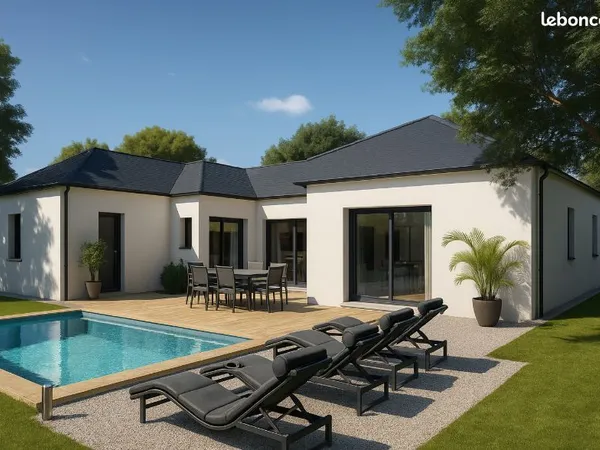 Projet de construction d'une maison 140 m² avec terrain à MURS-ERIGNE (49)