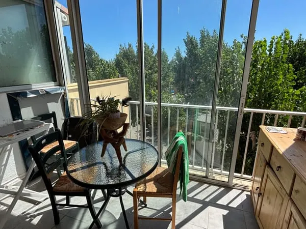 Appartement T1 à vendre à Marseillan Plage avec vue mer