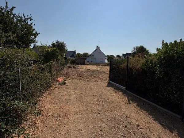 Terrain 560 m2- viabilisé -Guidel-Plages