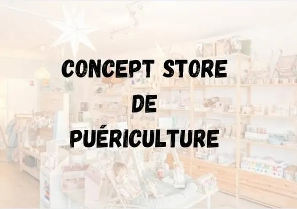 FONDS DE COMMERCE CONCEPT STORE DE PUERICULTURE
