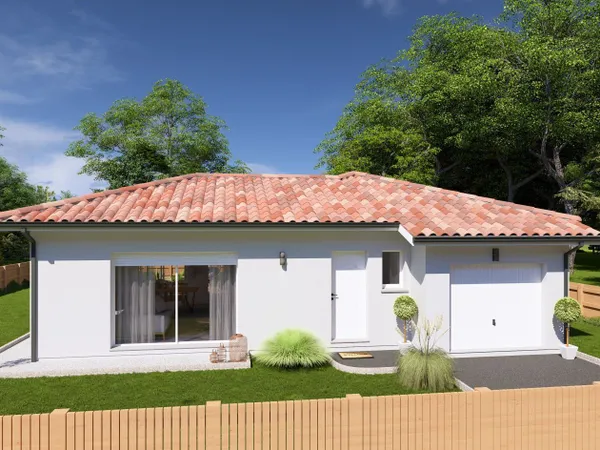 Projet de construction d'une maison 105 m² avec terrain à VIELLE-SAINT-GIRONS (40)