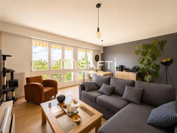 Appartement 4 pièces Cauderan Primerose refait à neuf