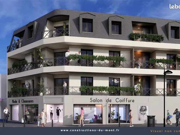 Appartement 3 pièces 58 m²