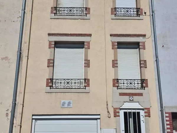 Une maison mitoyenne de ville à rénover de 75 m² habitable sur LUNEVILLE