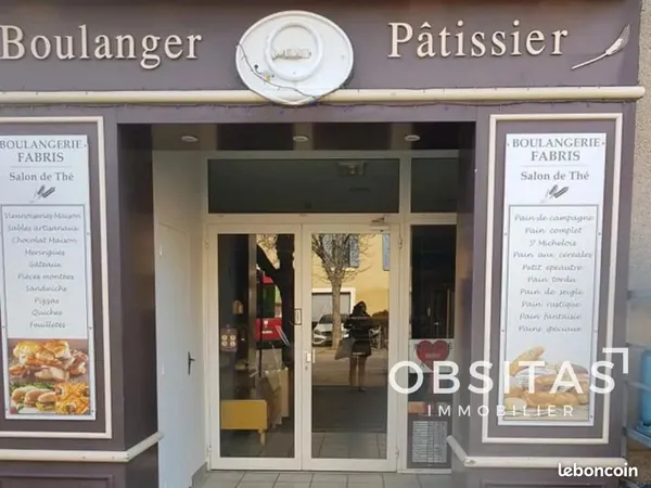 Fonds de commerce boulangerie 100 m²