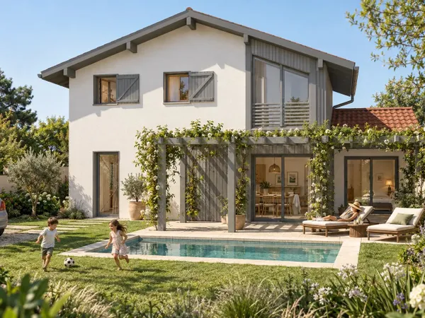 EXCLUSIVITÉ - MAISON DE 151 M² AVEC PISCINE AUX PORTES DE BIARRITZ