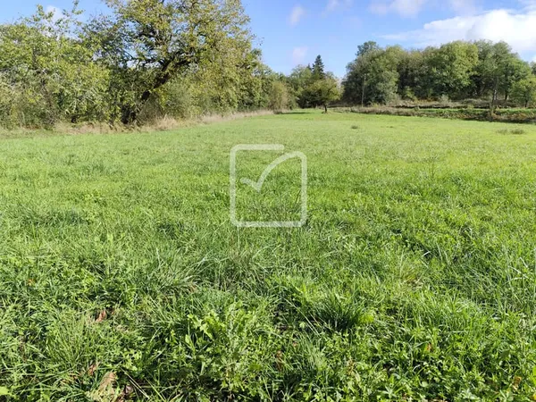 Terrain en partie constructible, dans un environnement paisi