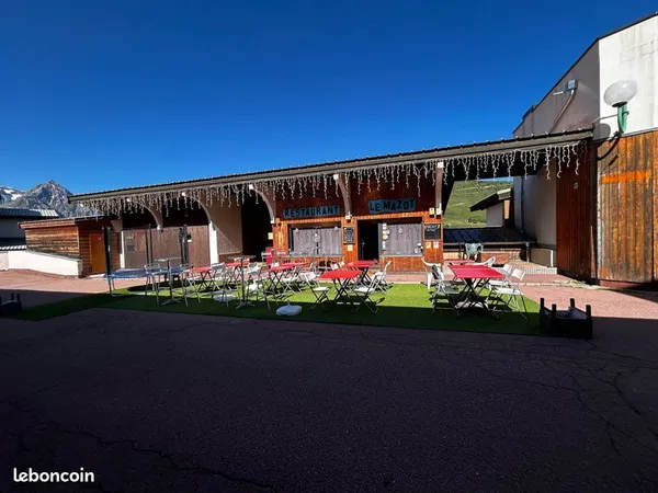 Fonds de commerce restaurant - Les Deux Alpes Village 1800 - faible loyer