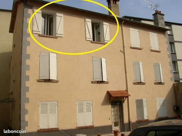 T1 24m2 meublé, à côté Lycée Sidoine Appolinaire, proche JAUDE