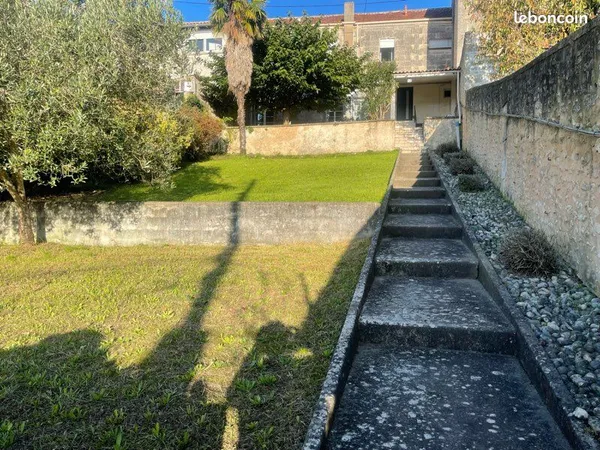 Maison T3, jardin garage