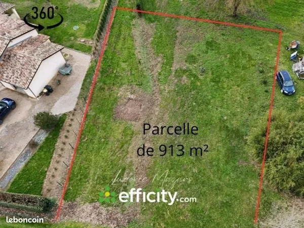 Terrain 913 m² Barry D Islemade