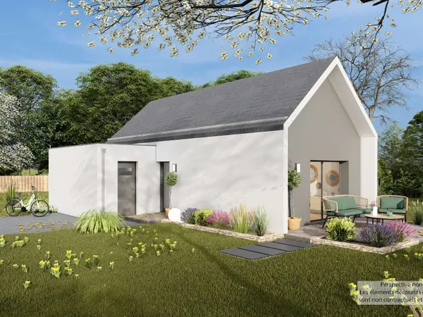 Maison 2 pièces 48 m²