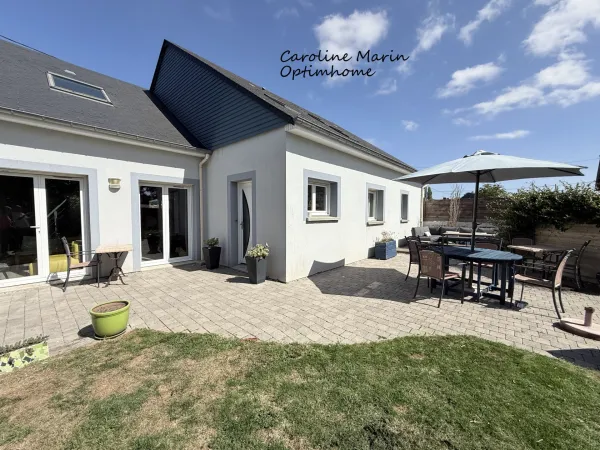 Maison familiale de 170 m² au coeur de Beuzeville - Beaux volumes, vie de plain-pied et jardin sans 