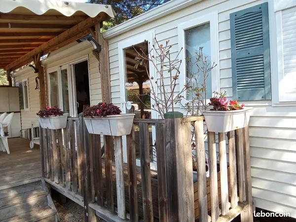Vends mobile home à déplacer