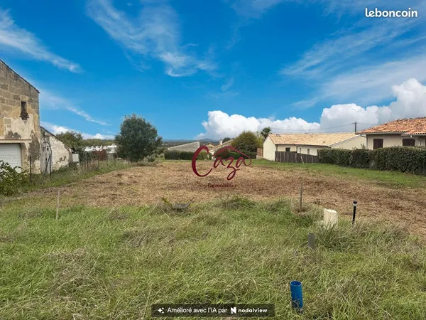Terrain 524 m² SAINT GERMAIN DU PUCH