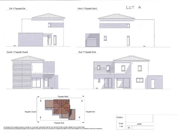 Terrain 576 m²