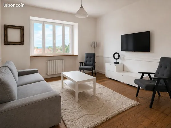Beau T3 meublé de 69 m² - Lumineux, et entièrement rénové