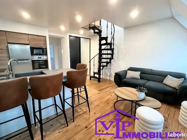 Duplex 3 pièces 48 m²