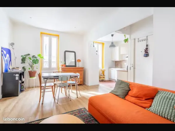 Sous-location appartement Saint-Victor août
