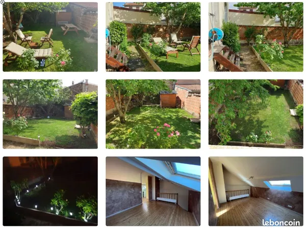 Jolie maison Epernay la villa, jardin, 3 chambres