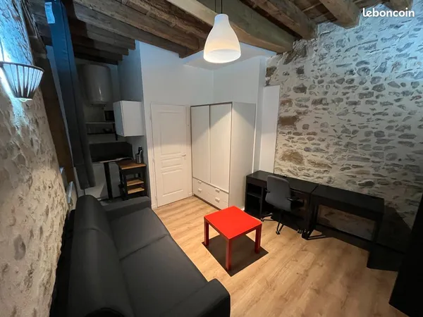 Studio meublé 20m2 1 Place St Paul Lyon 5