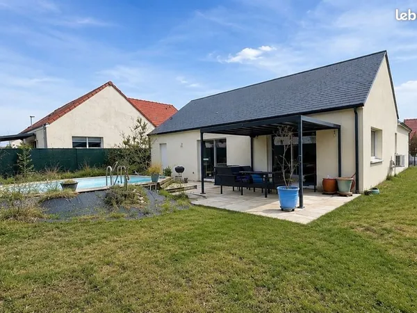 Maison récente de plain-pied - 100 m² - 3 chambres - Chécy