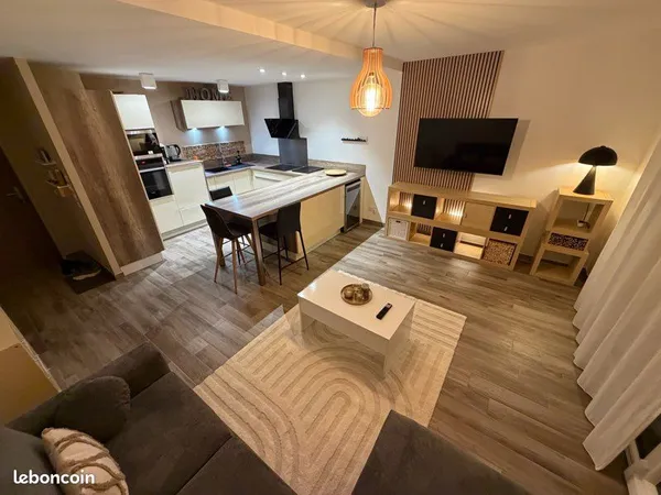 Superbe Appartement meublé F3 à Veigy