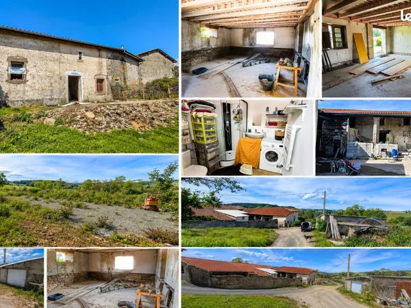 🏡 Maison en pierre à rénover avec fort potentiel