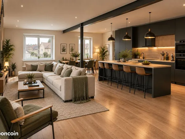 Rare : loft de 140 m² neuf avec double garage, à 2 pas du Luxembourg