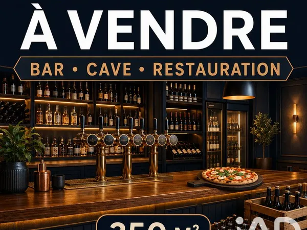 Bar, brasserie, tabac 350 m² Monéteau