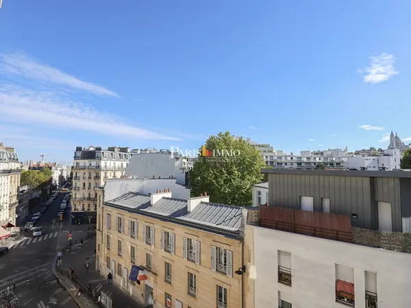 Paris 18e - 2 pièces - Vue Sacrée Coeur