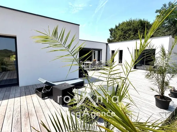 Maison contemporaine 6 pièces, proche océan et Port Bourgenay