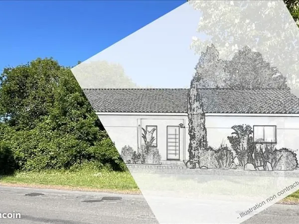 Terrain 630 m² Saujon