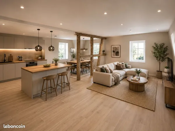 F4 de 78 m² avec terrasse, dépendance et 2 stationnements - Heiteren