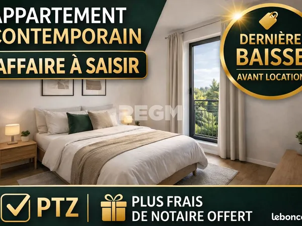 Immeuble 3 pièces 60 m²