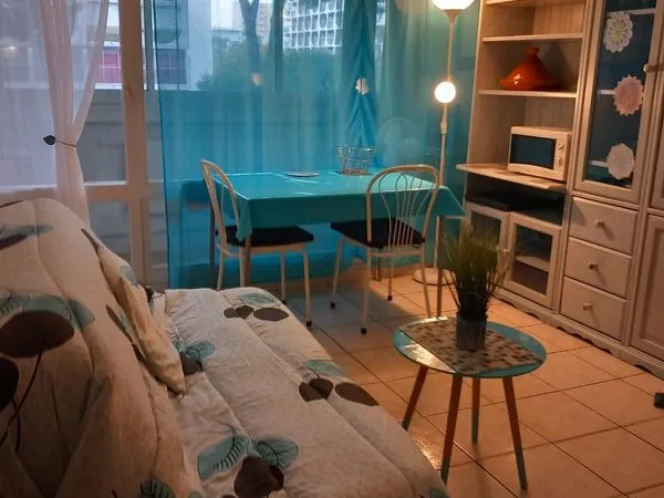 Studio meublé à l'année en centre-ville