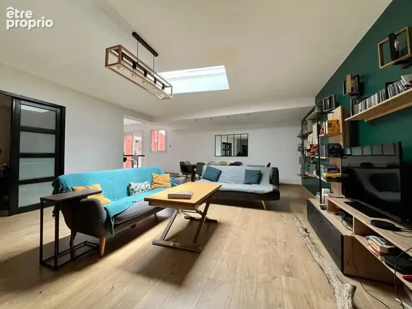 Loft de 175m² - Le Mans - Quartier Rive Droite - 3 chambres - 2 bureaux
