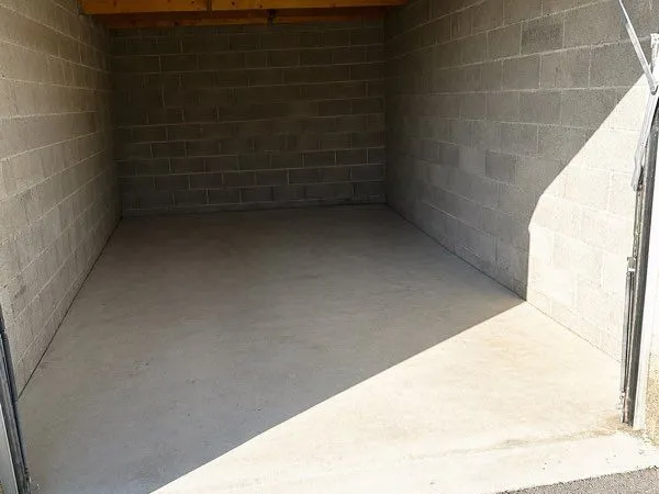 Garage box fermé