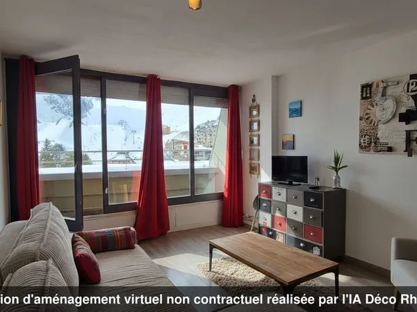 Studio 1 pièce 28 m²