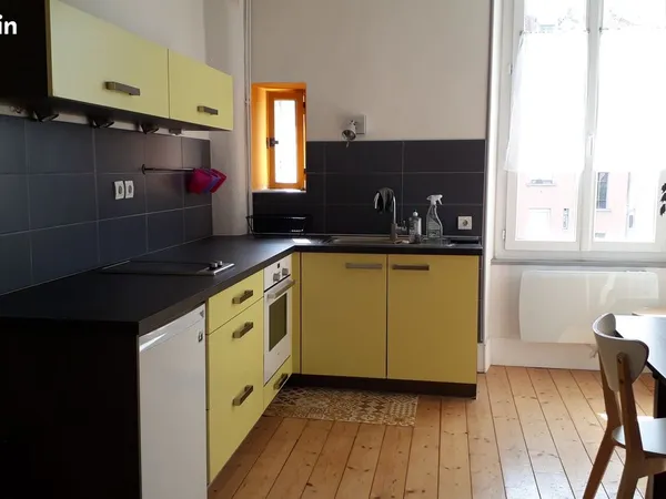 Appartement F1 meublé de 32m² Quartier Chorier Berriat / Alembert - GRENOBLE