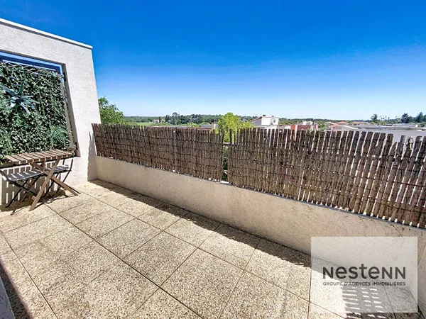 Appartement 2 pièces + terrasse + parking - JACOU