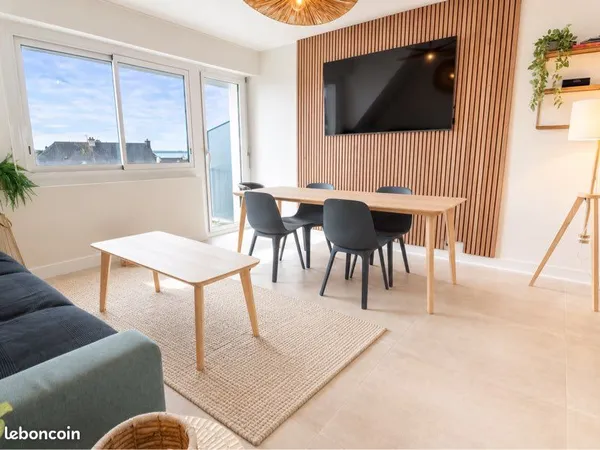 T3 60 m² - Vue mer - Entièrement rénové - Tout compris - Ploemeur Kerroc'h