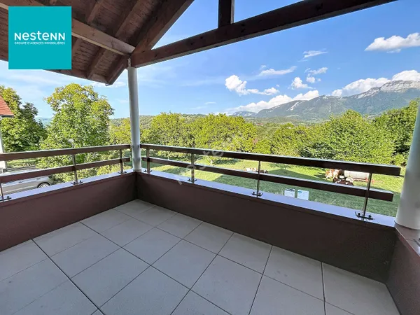 FILLIERE / SAINT-MARTIN-BELLEVUE _ Appartement 2 pièces de 42,72 m², avec terrasse, cave et deux pla