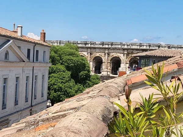 NÎMES rue Cité Foulc - Appartement de charme avec terrasse, à 70 m des Arènes